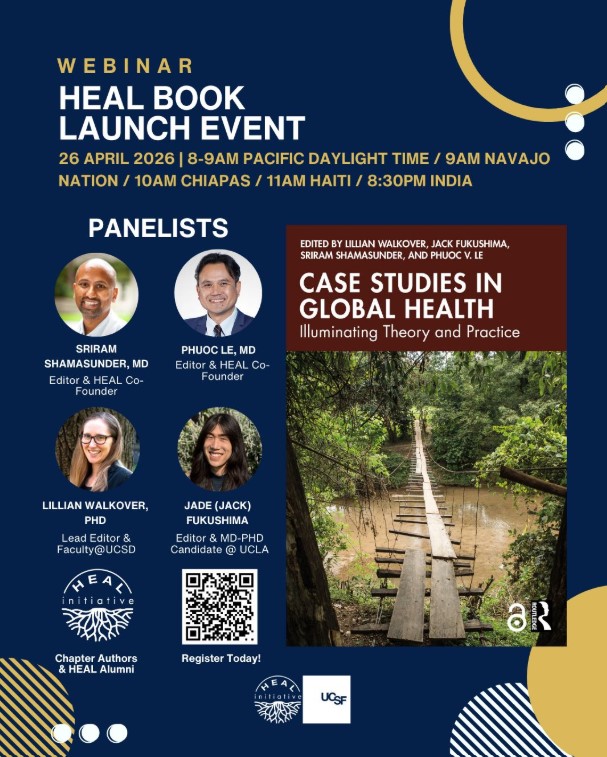 HEAL Book Launch Event: Case Studies in Global Health